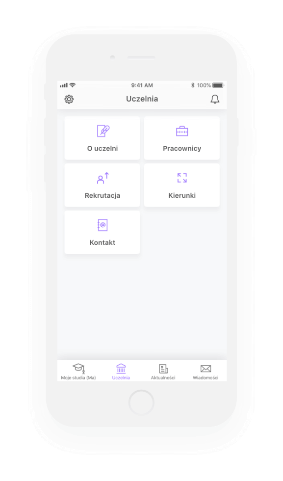 mobile app screen