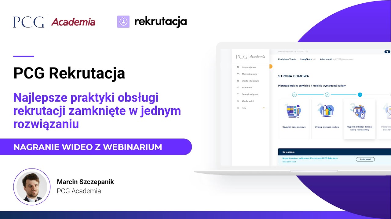PCG Rekrutacja – najlepsze praktyki obsługi rekrutacji zamknięte w jednym rozwiązaniu