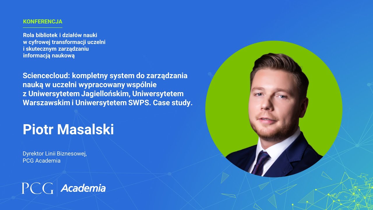 Sciencecloud kompletny system do zarządzania nauką w uczelni wypracowany wspólnie z UJ, UW oraz SWPS