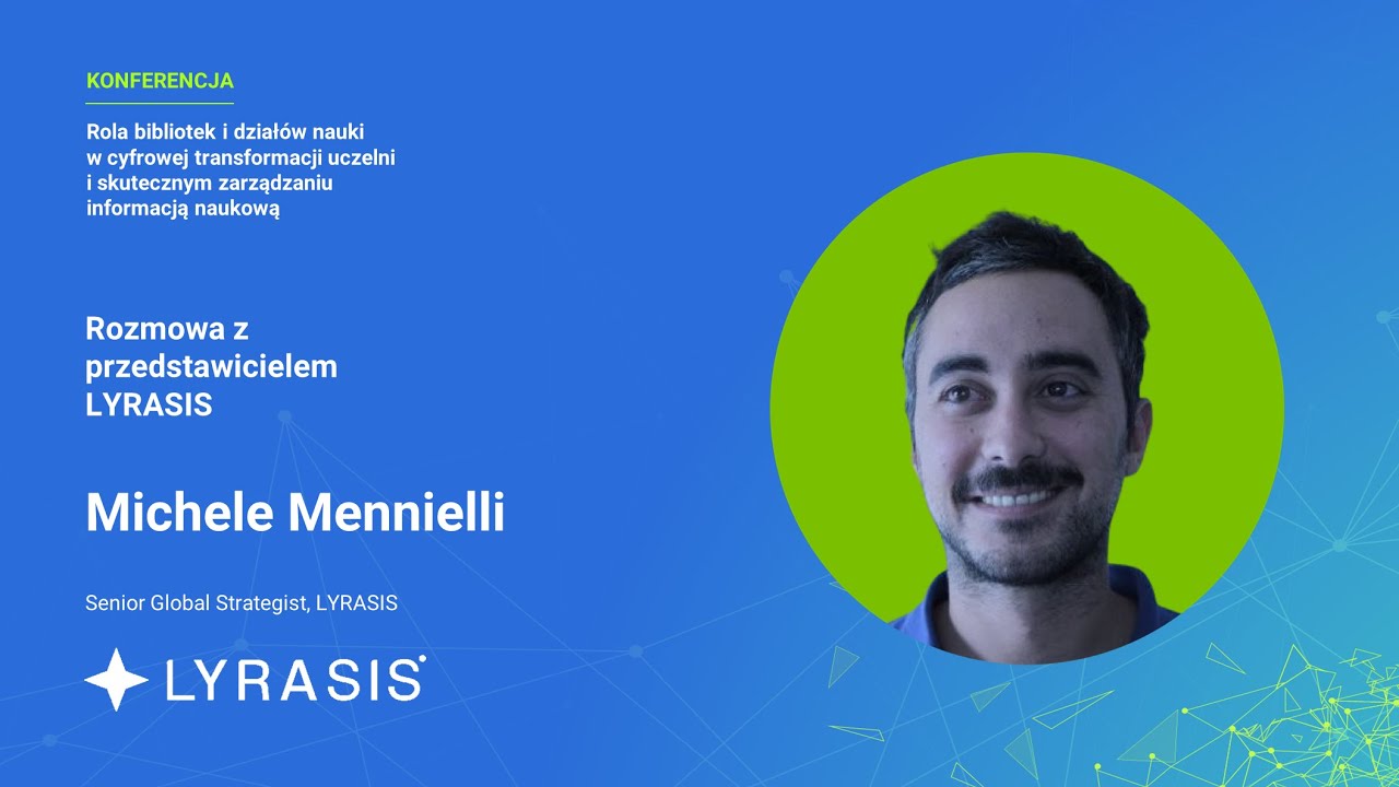 Globalna migracja do DSpace 7 –  Michele Mennielli (LYRASIS)