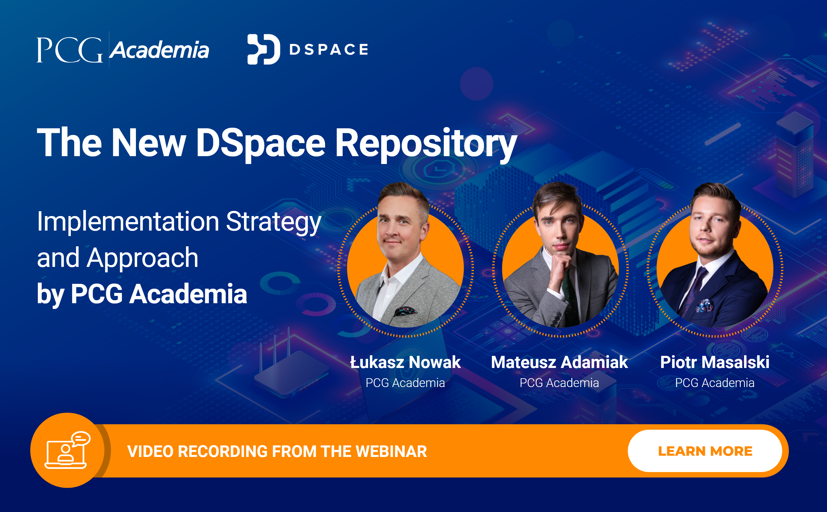 Das neue DSpace-Repositorium – Einführungsstrategie und Vorgehen von PCG Academia