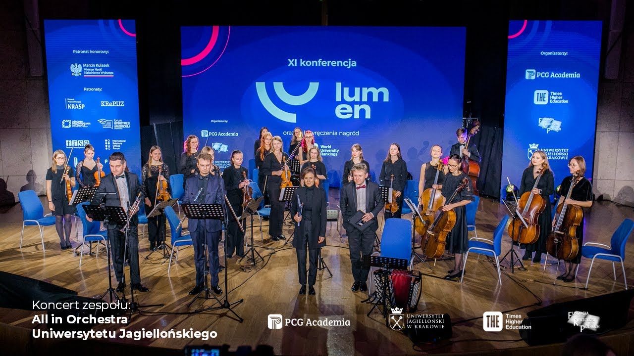 LUMEN 2025: LUMEN 2025 – KONCERT ZESPOŁU ALL IN ORCHESTRA UNIWERSYTETU JAGIELLO0ŃSKIEGO