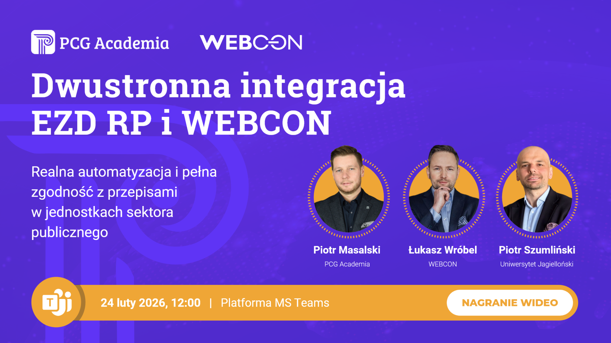 Dwustronna integracja EZD RP i WEBCON
